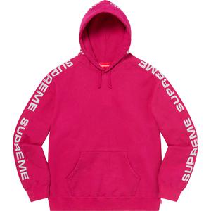 supreme ribbed hoodie