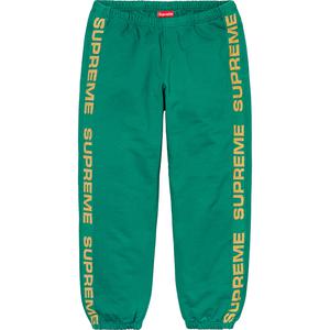 supreme metallic rib sweatpant