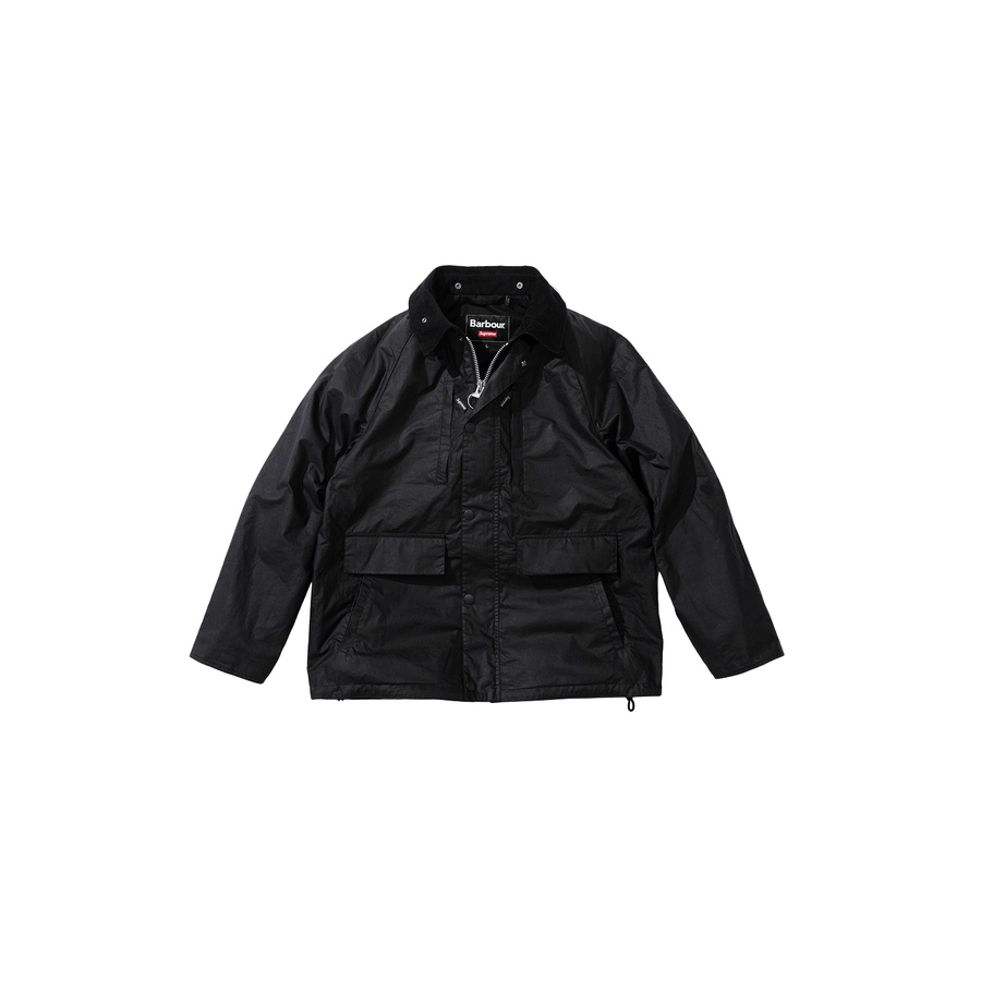 Details on Supreme Barbour Lightweight Waxed Cotton Field Jacket  from spring summer
                                                    2020 (Price is $498)