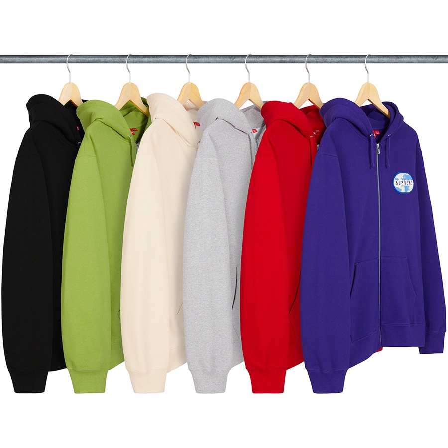 Details on World Famous Zip Up Hooded Sweatshirt from spring summer
                                            2020 (Price is $168)