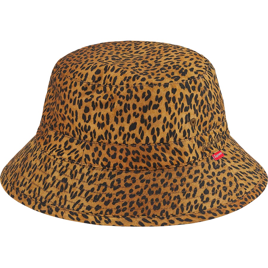 Details on Supreme Barbour Waxed Cotton Crusher Leopard from spring summer
                                                    2020 (Price is $68)