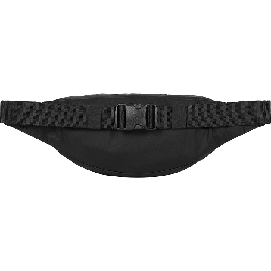 Details on Supreme Barbour Waxed Cotton Waist Bag Black from spring summer
                                                    2020 (Price is $98)