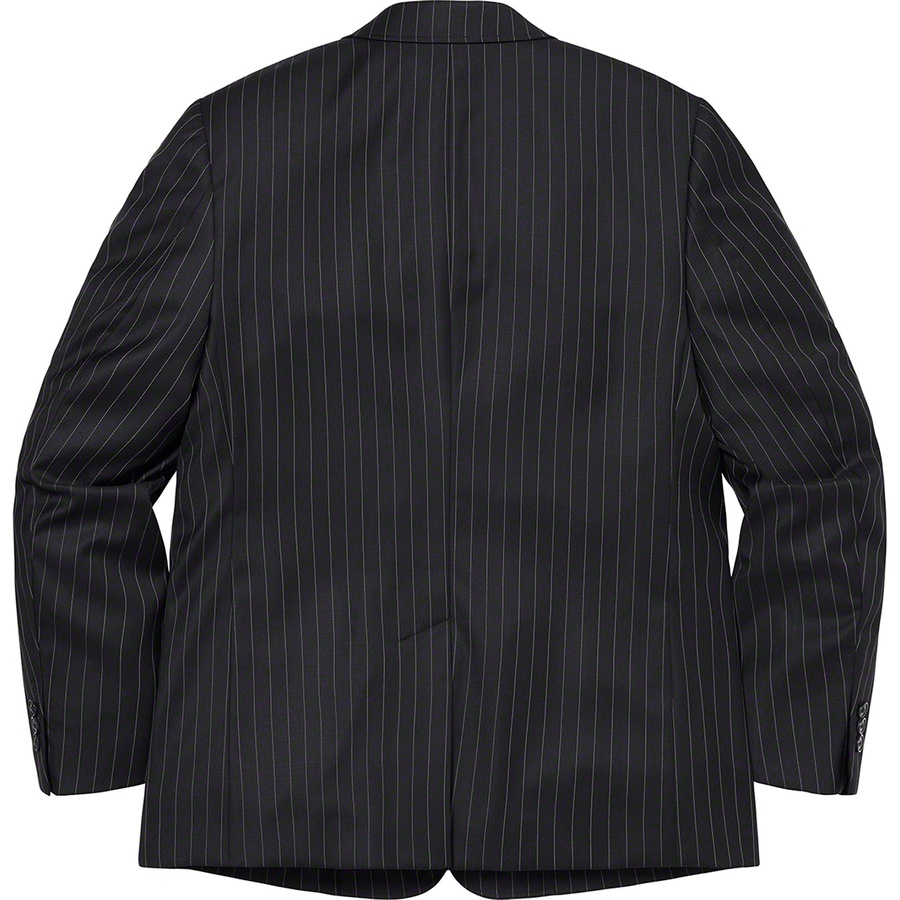 Details on Wool Suit Black Pinstripe from spring summer
                                                    2020 (Price is $598)