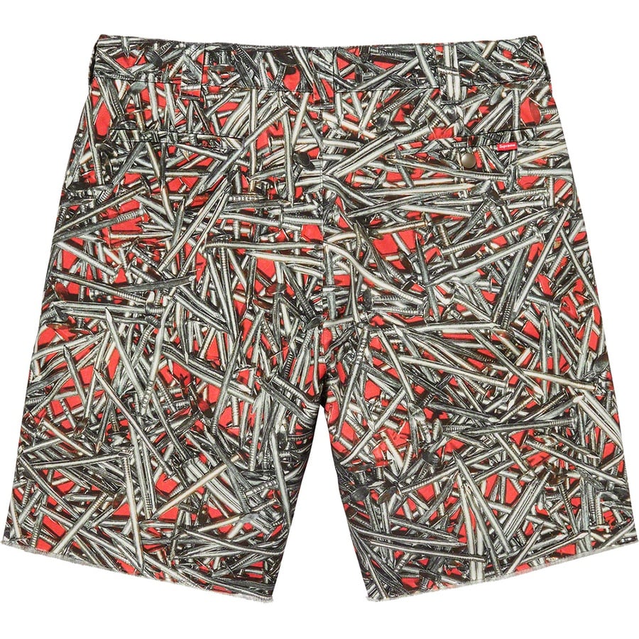Details on Nails Work Short Red from spring summer
                                                    2020 (Price is $128)
