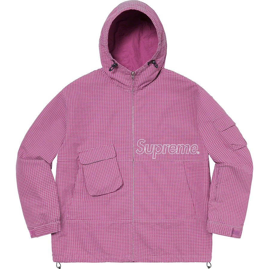 Details on Ripstop Utility Jacket Light Purple from spring summer
                                                    2020 (Price is $248)