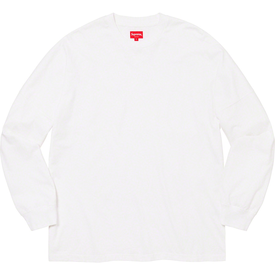 Details on Overdyed L S Top White from spring summer
                                                    2020 (Price is $88)