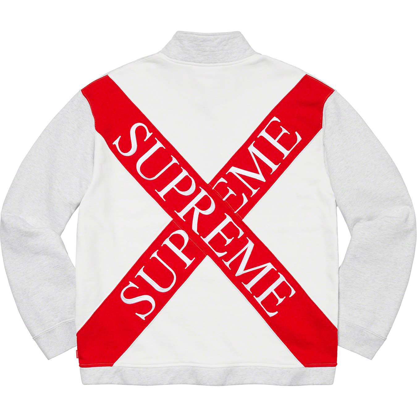 Cross Half Zip Sweatshirt - spring summer 2020 - Supreme