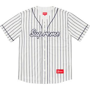 supreme baseball jersey poly