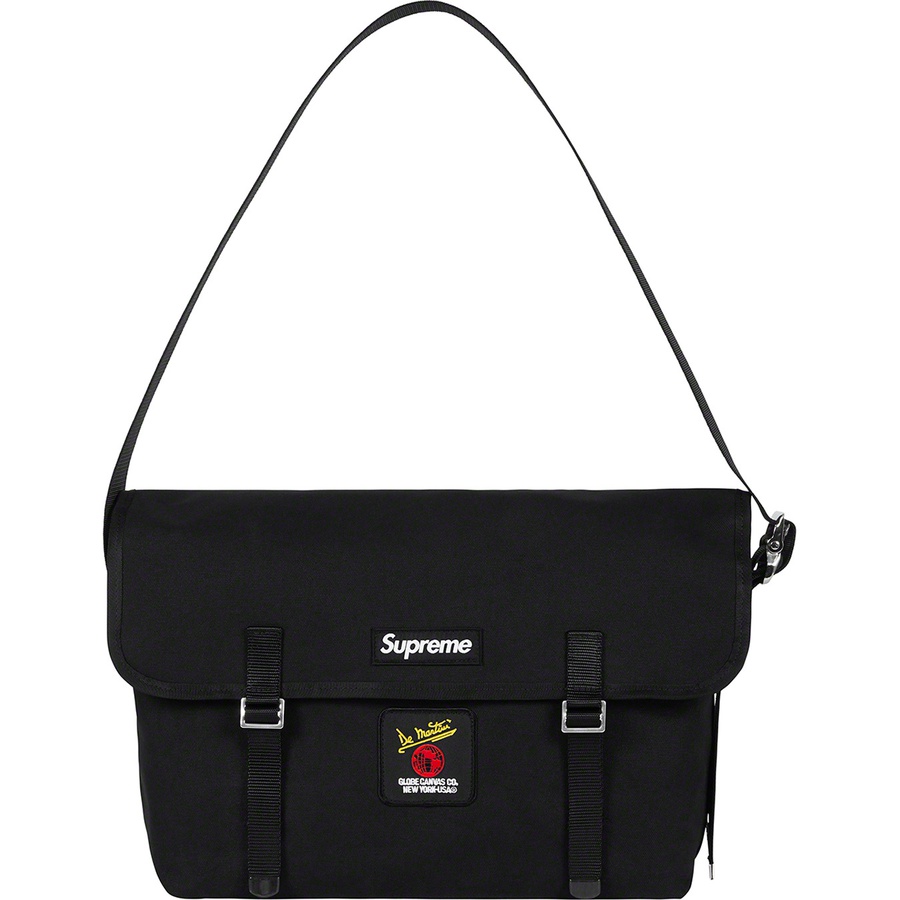 Details on Supreme De Martini Messenger Bag Black from spring summer
                                                    2020 (Price is $148)