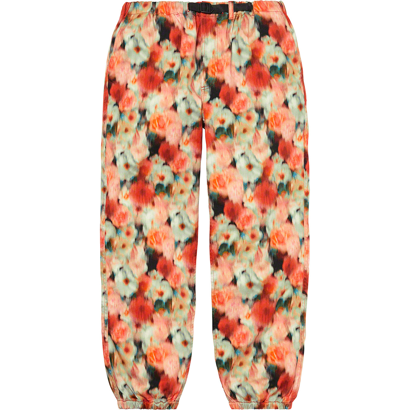 Yellow送込 S Supreme Liberty Floral Belted Pant