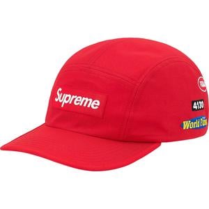 supreme trail camp cap black