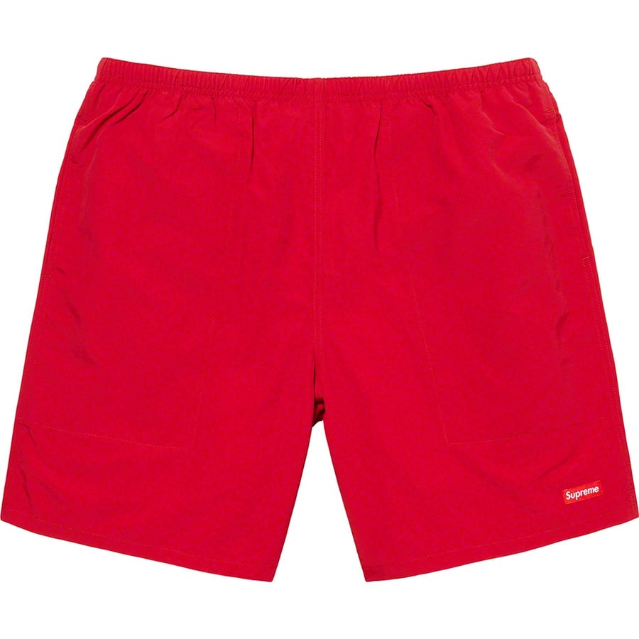 Details on Nylon Water Short Red from spring summer
                                                    2020 (Price is $110)