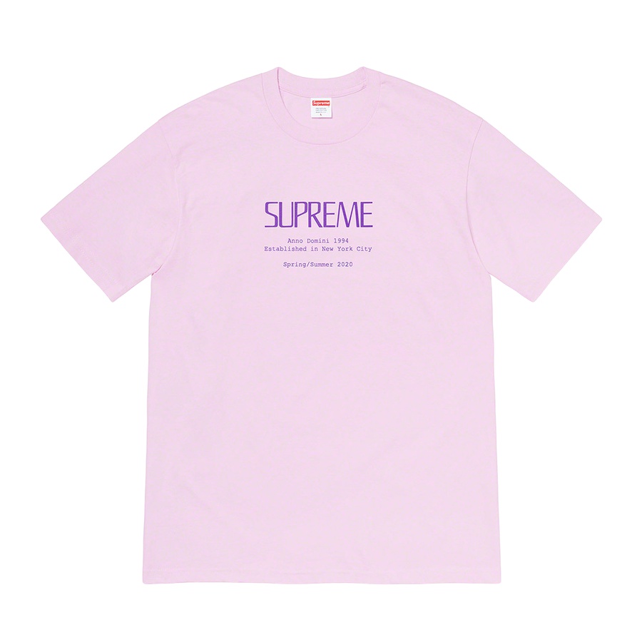 Supreme Anno Domini Tee releasing on Week 18 for spring summer 2020