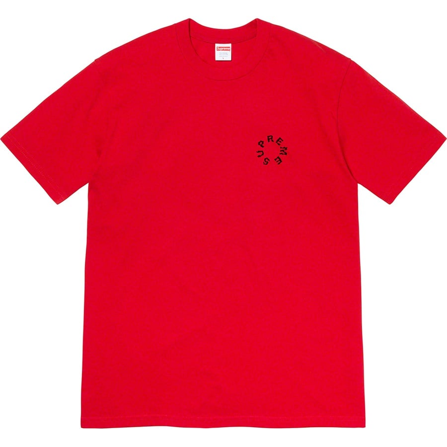 Details on Marble Tee Red from spring summer
                                                    2020 (Price is $38)