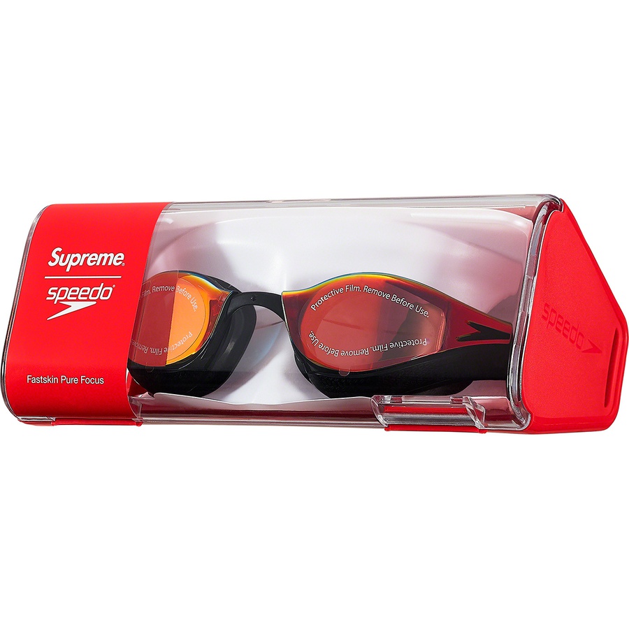Details on Supreme Speedo Swim Goggles Black from spring summer
                                                    2020 (Price is $88)