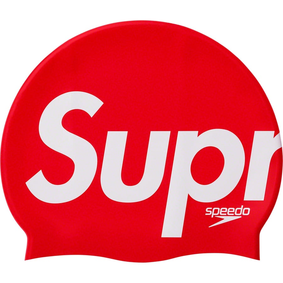 Details on Supreme Speedo Swim Cap Red from spring summer
                                                    2020 (Price is $24)
