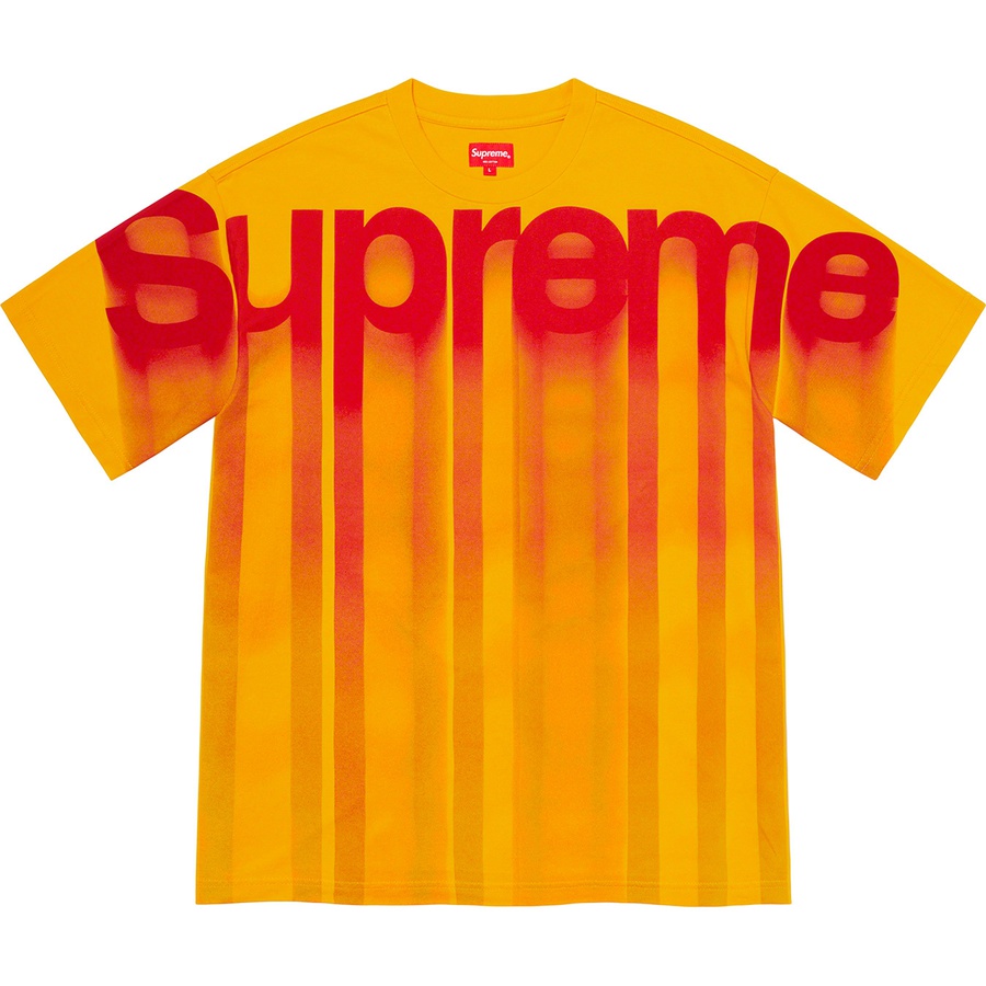 希少 XL Supreme bleed logo s/s top