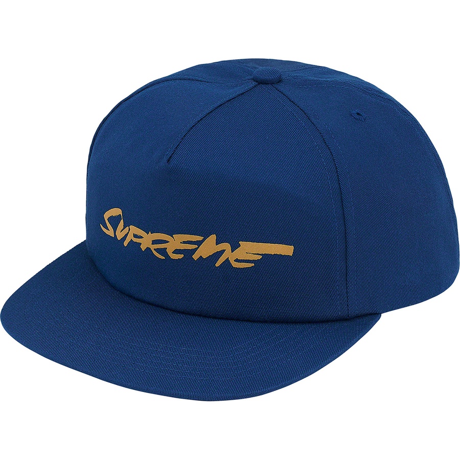 Details on Futura Logo 5-Panel Light Navy from fall winter
                                                    2020 (Price is $42)
