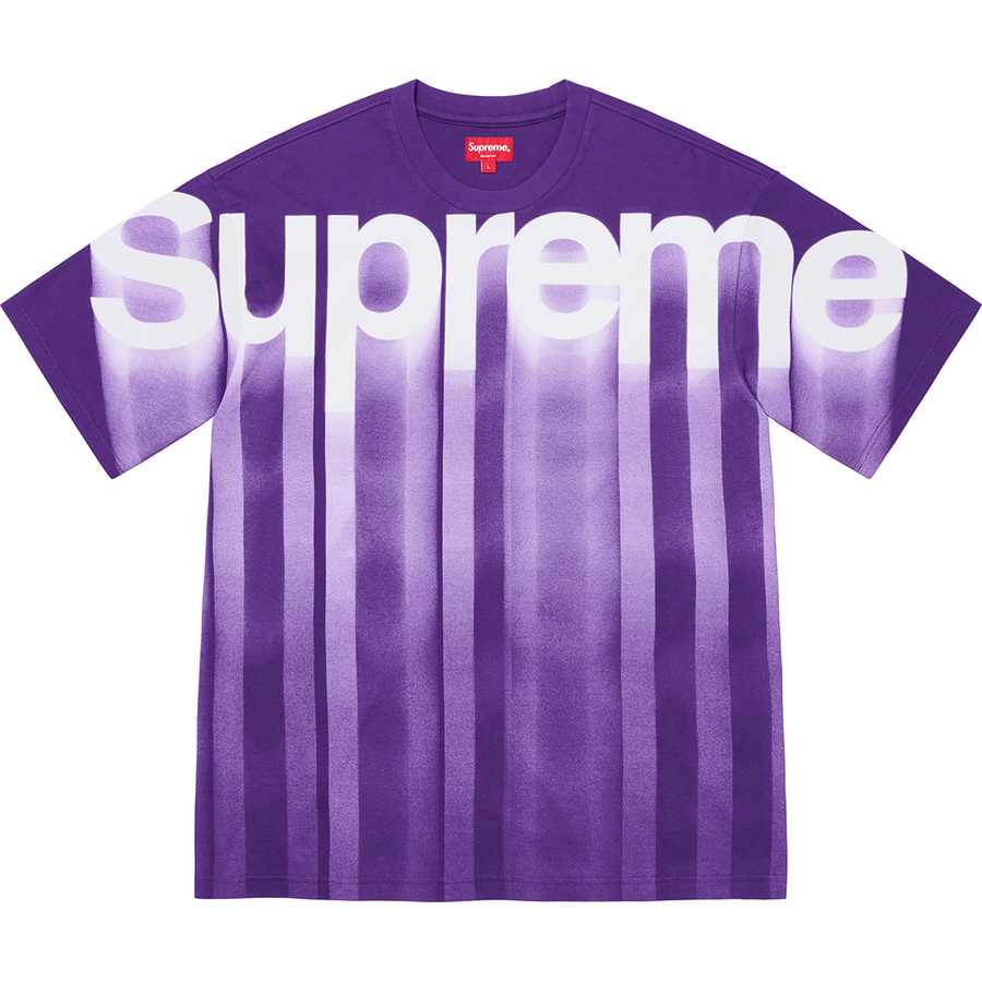 希少 XL Supreme bleed logo s/s top