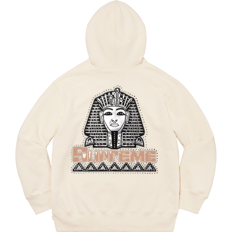 Details on Pharaoh Studded Hooded Sweatshirt Natural from fall winter
                                                    2020 (Price is $168)
