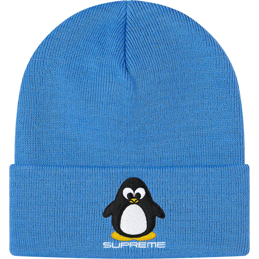 Details on Penguin Beanie Bright Blue from fall winter
                                                    2020 (Price is $34)