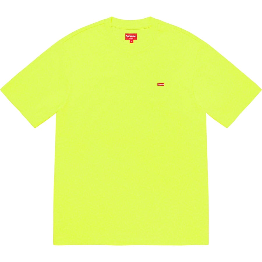 Details on *Restock* Small Box Tee Fluorescent Yellow from fall winter
                                                    2020 (Price is $58)