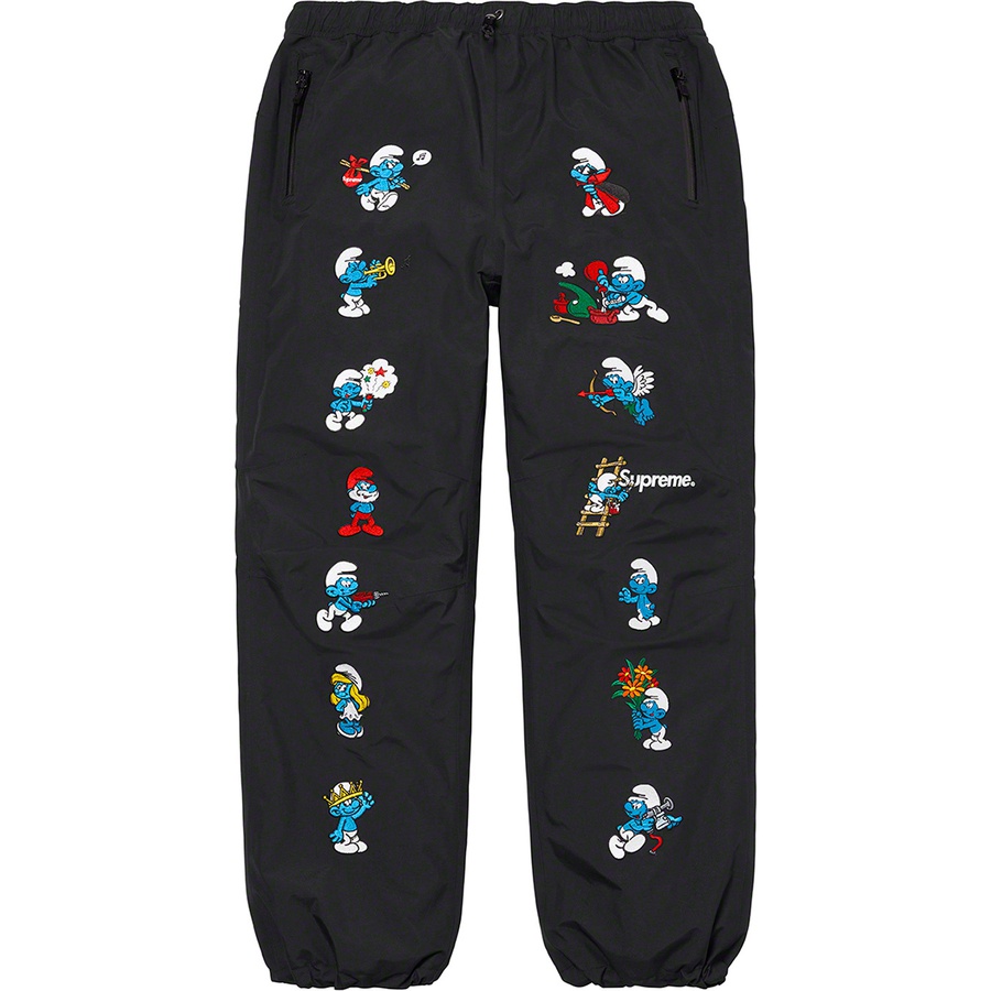 Details on Supreme Smurfs™ GORE-TEX Pant Black from fall winter
                                                    2020 (Price is $248)