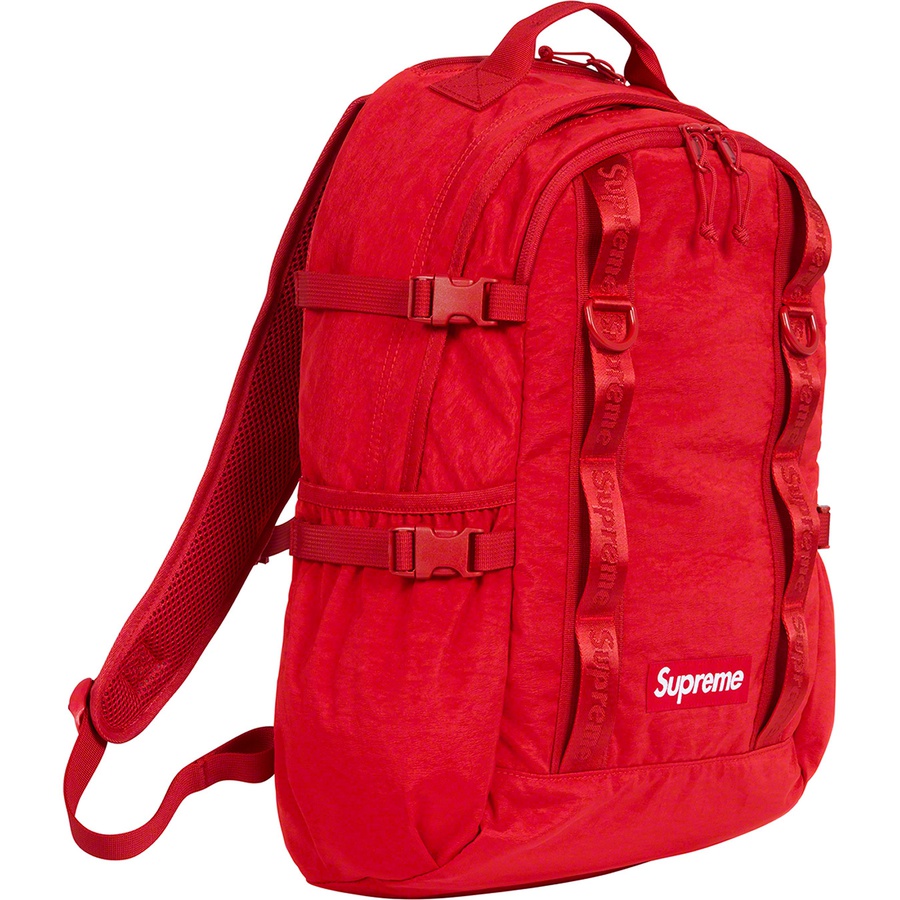 Details on Backpack Dark Red from fall winter
                                                    2020 (Price is $148)