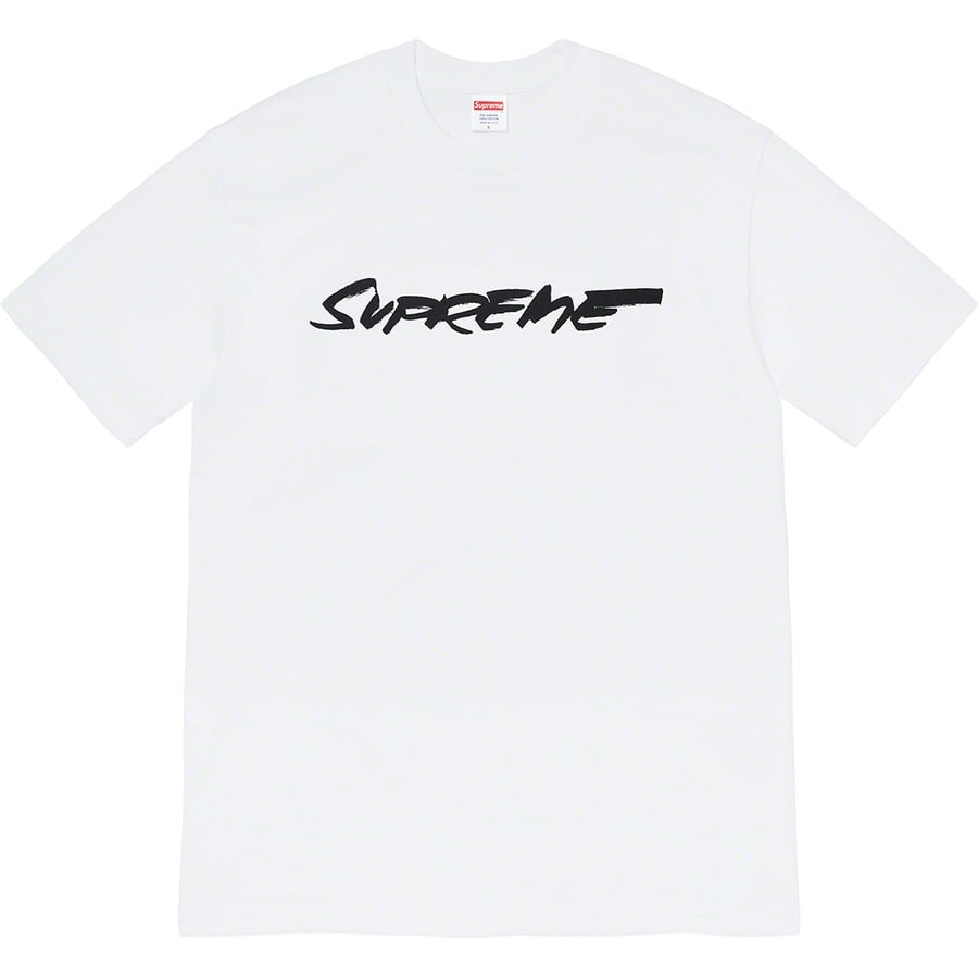 Details on Futura Logo Tee White from fall winter
                                                    2020 (Price is $38)