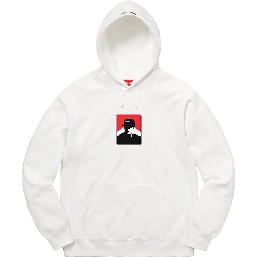 Details on Portrait Hooded Sweatshirt White from fall winter
                                                    2020 (Price is $158)