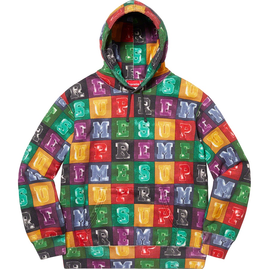 Details on Blocks Hooded Sweatshirt Multicolor from fall winter
                                                    2020 (Price is $168)