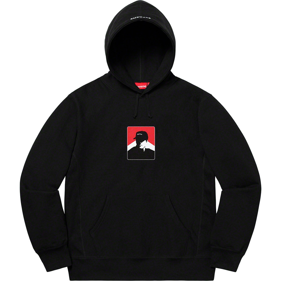 Details on Portrait Hooded Sweatshirt Black from fall winter
                                                    2020 (Price is $158)