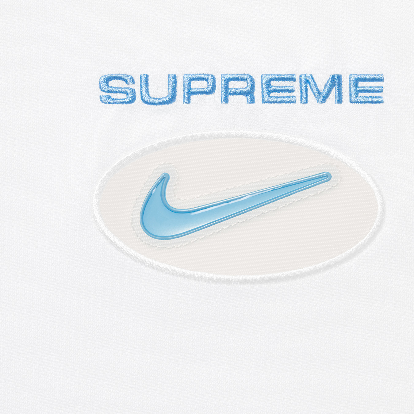 Supreme Nike Jewel Stripe Soccer Jersey 'White