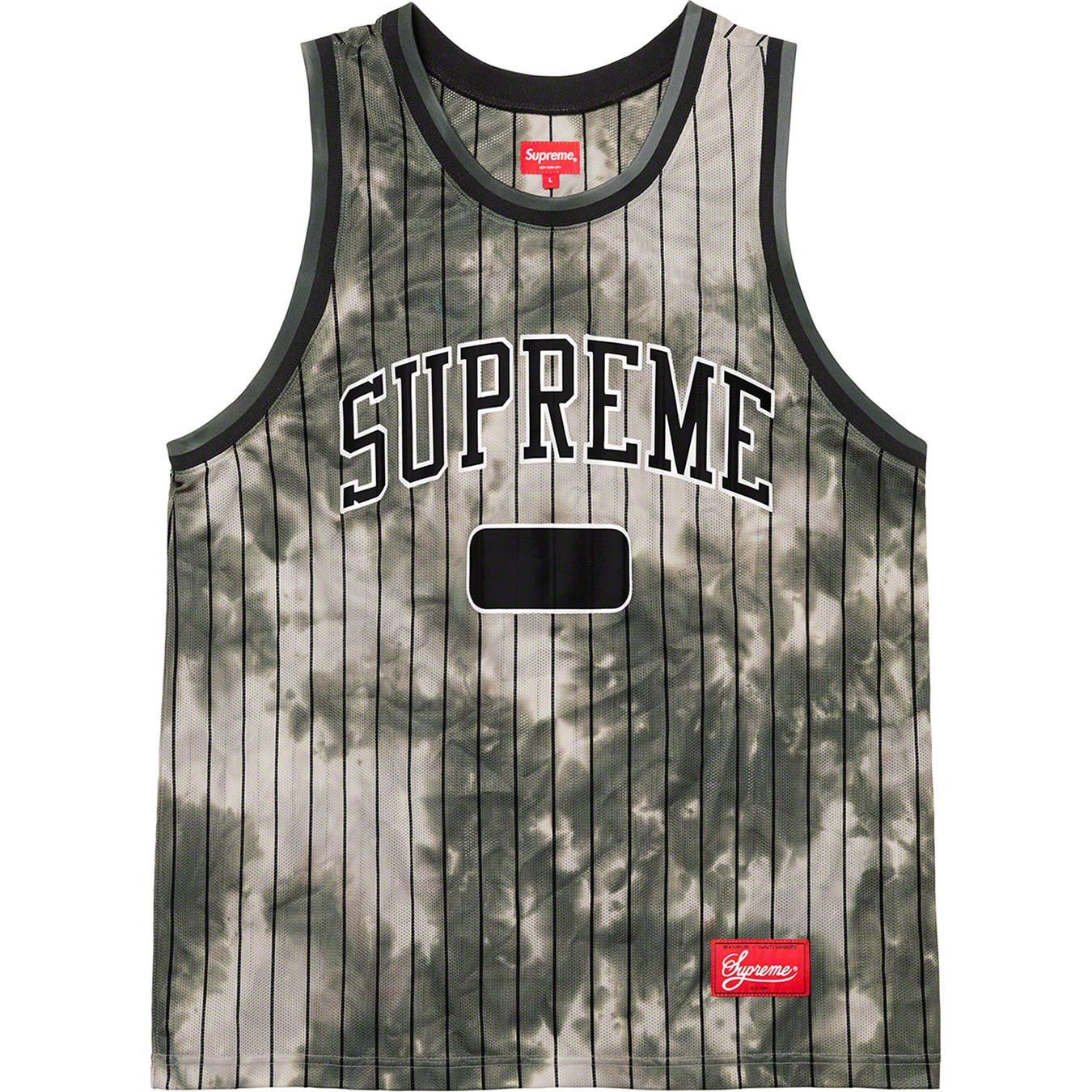Supreme Dyed Basketball Jersey #20, Perfect condition