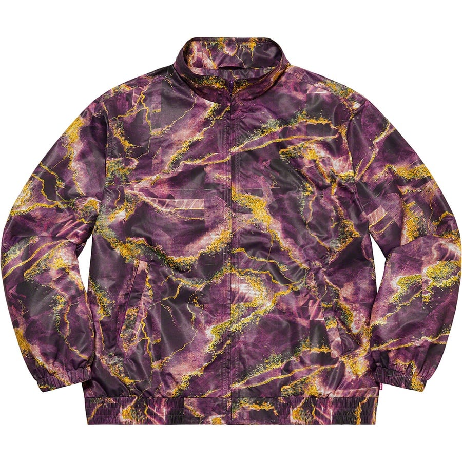 Details on Marble Track Jacket Purple from fall winter
                                                    2020 (Price is $158)