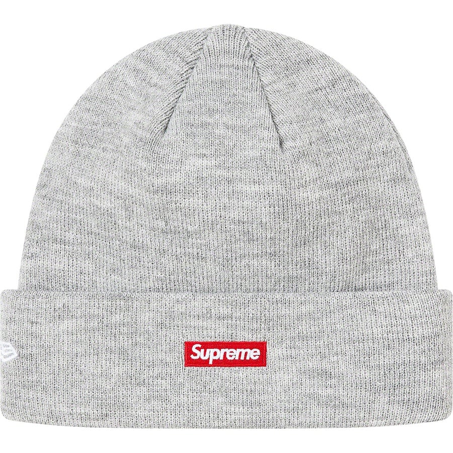 Details on New Era S Logo Beanie Heather Grey from fall winter
                                                    2020 (Price is $38)