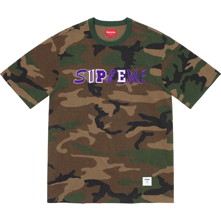 Details on Collage Logo S S Top Woodland Camo from fall winter
                                                    2020 (Price is $78)