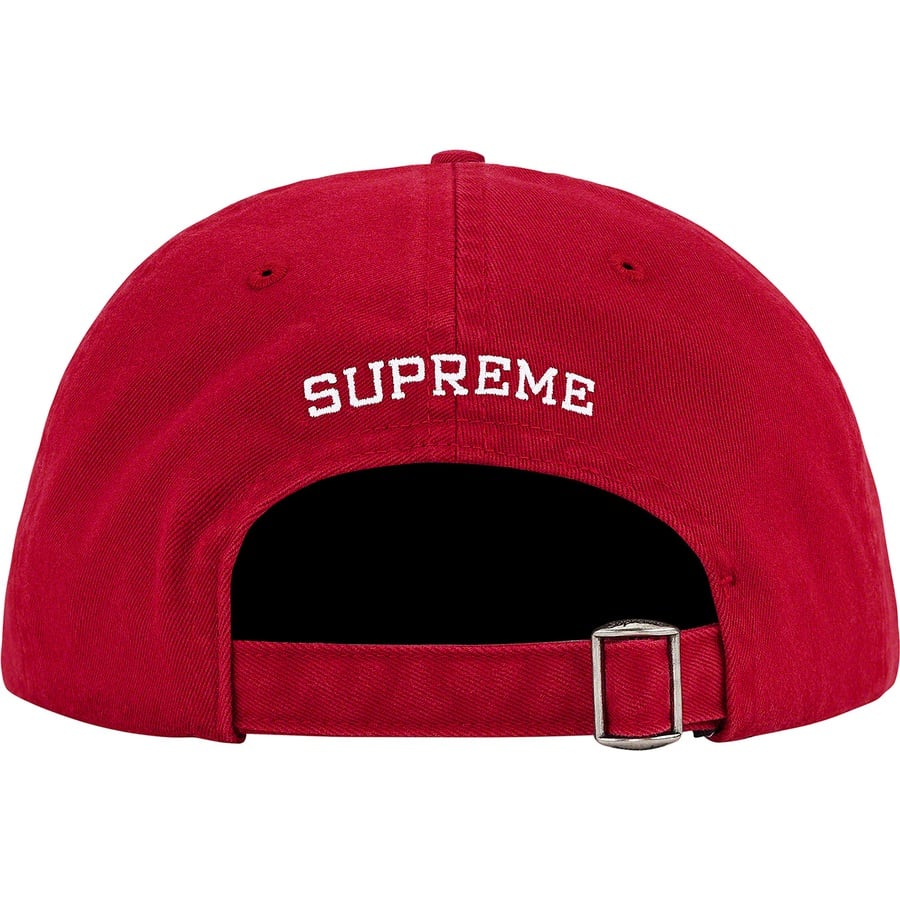 Details on Stamp 6-Panel Red from fall winter
                                                    2020 (Price is $48)
