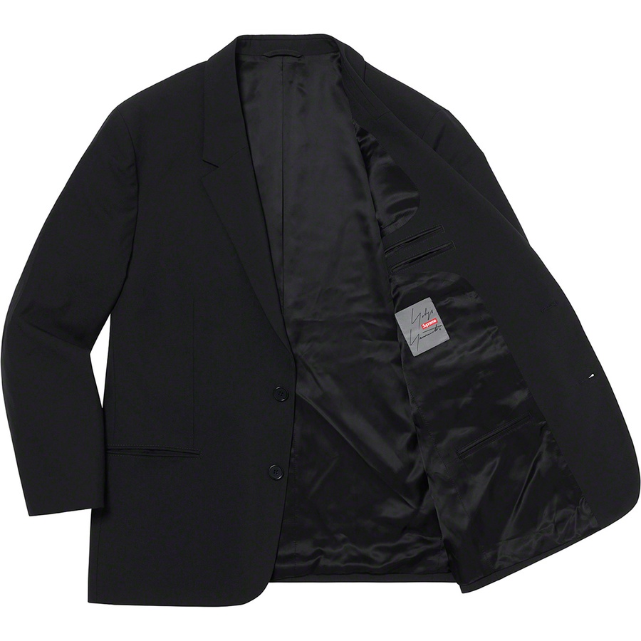 Details on Supreme Yohji Yamamoto Suit Black from fall winter
                                                    2020 (Price is $898)