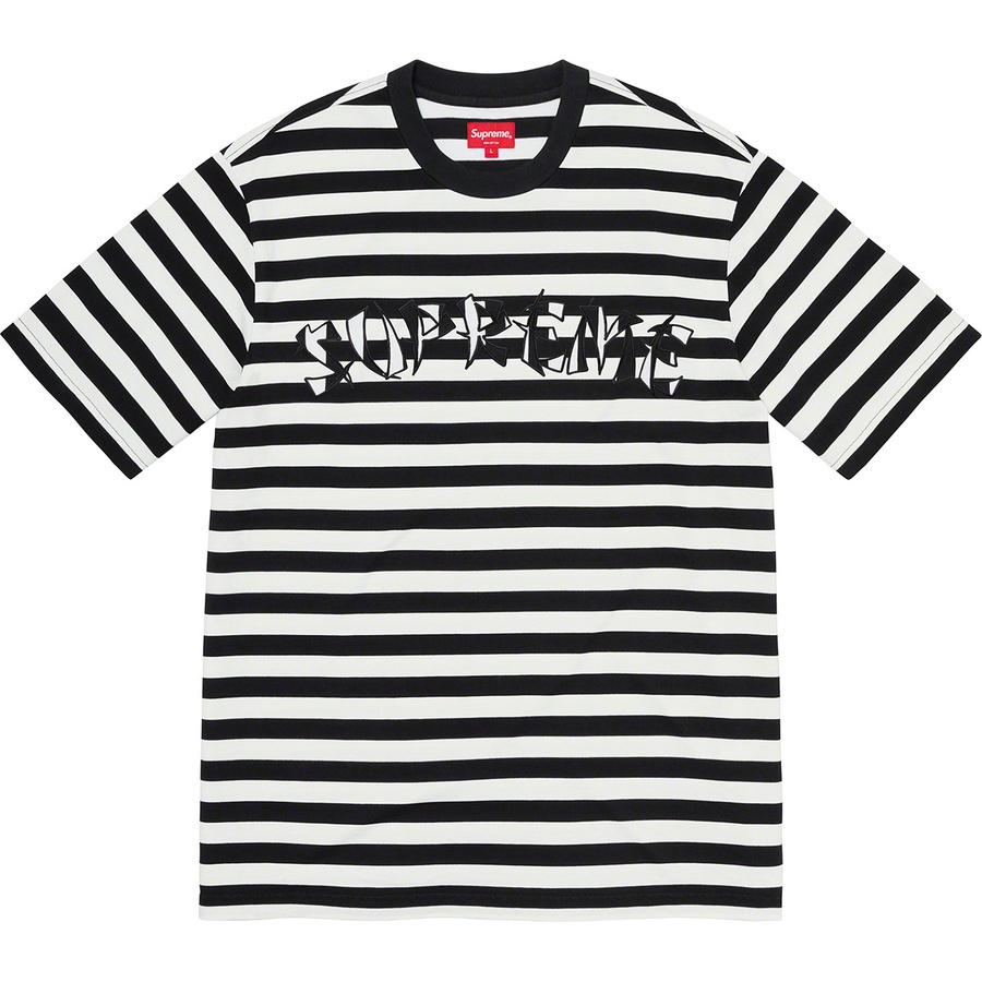 Details on Stripe Appliqué S S Top Black from fall winter
                                                    2020 (Price is $88)