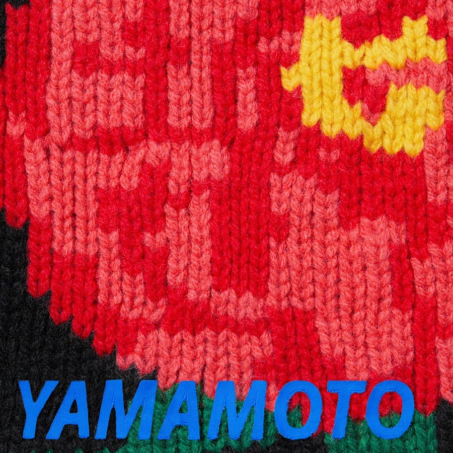 Details on Supreme Yohji Yamamoto Sweater Black from fall winter
                                                    2020 (Price is $198)