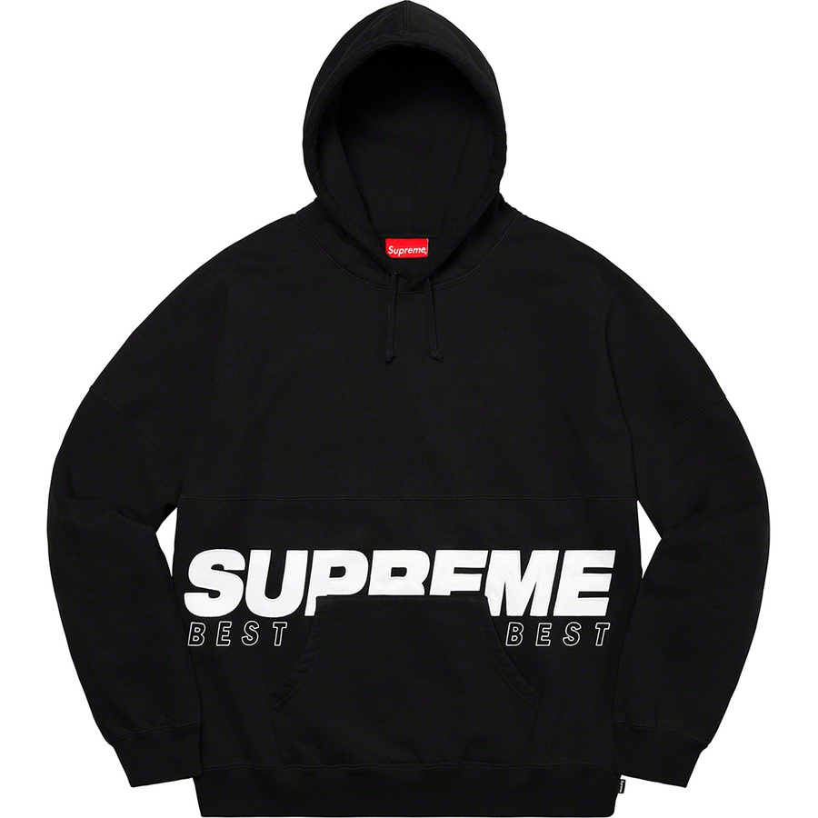 Details on Best Of The Best Hooded Sweatshirt Black from fall winter
                                                    2020 (Price is $158)