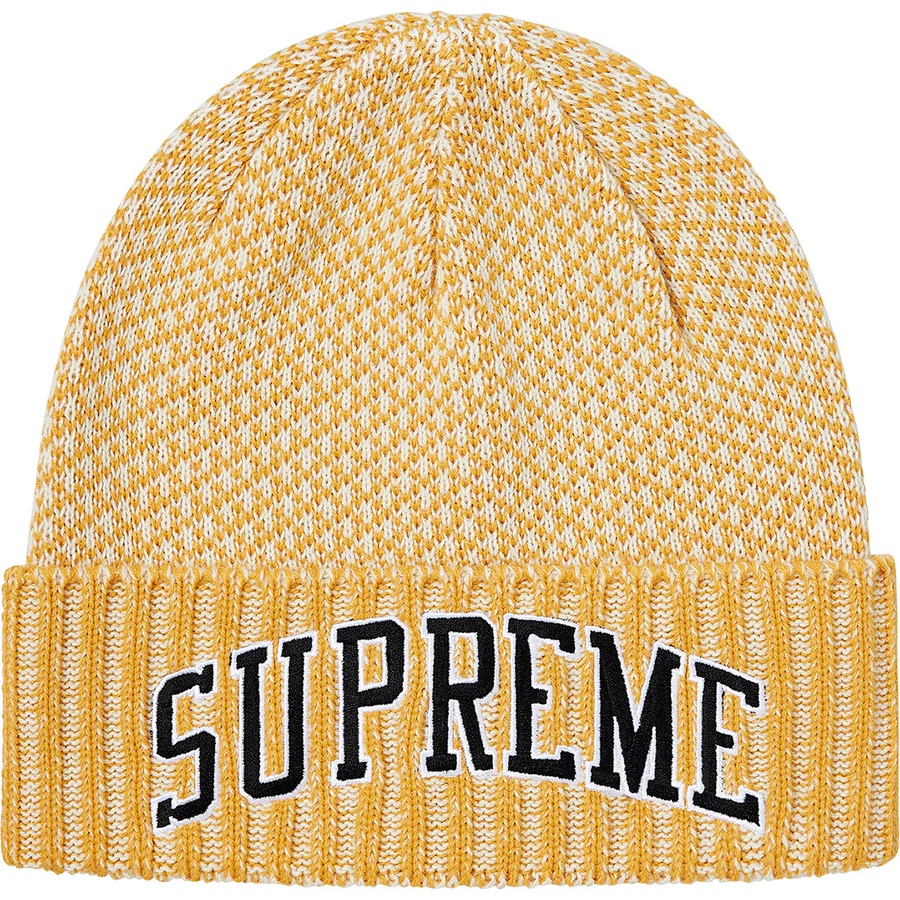 Details on Fair Isle Beanie Gold from fall winter
                                                    2020 (Price is $36)