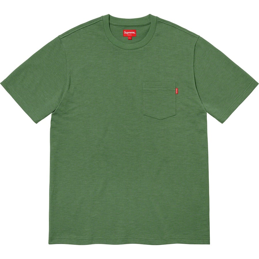 Details on S S Pocket Tee Olive from fall winter
                                                    2020 (Price is $60)