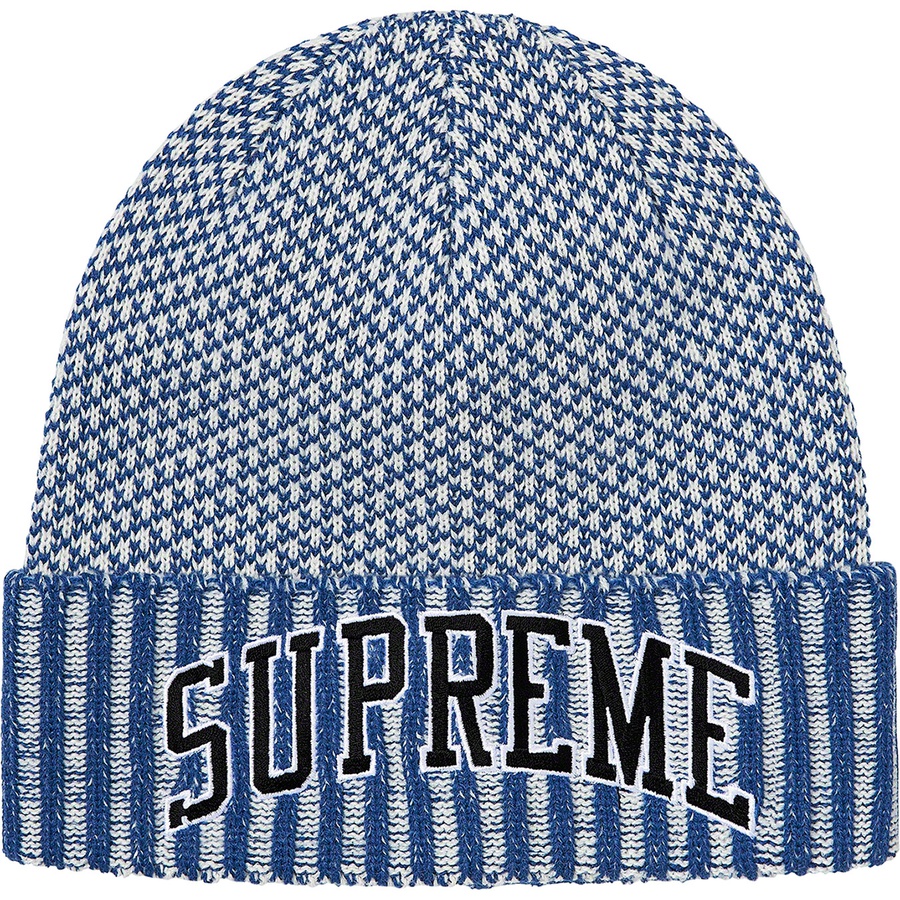 Details on Fair Isle Beanie Blue from fall winter
                                                    2020 (Price is $36)
