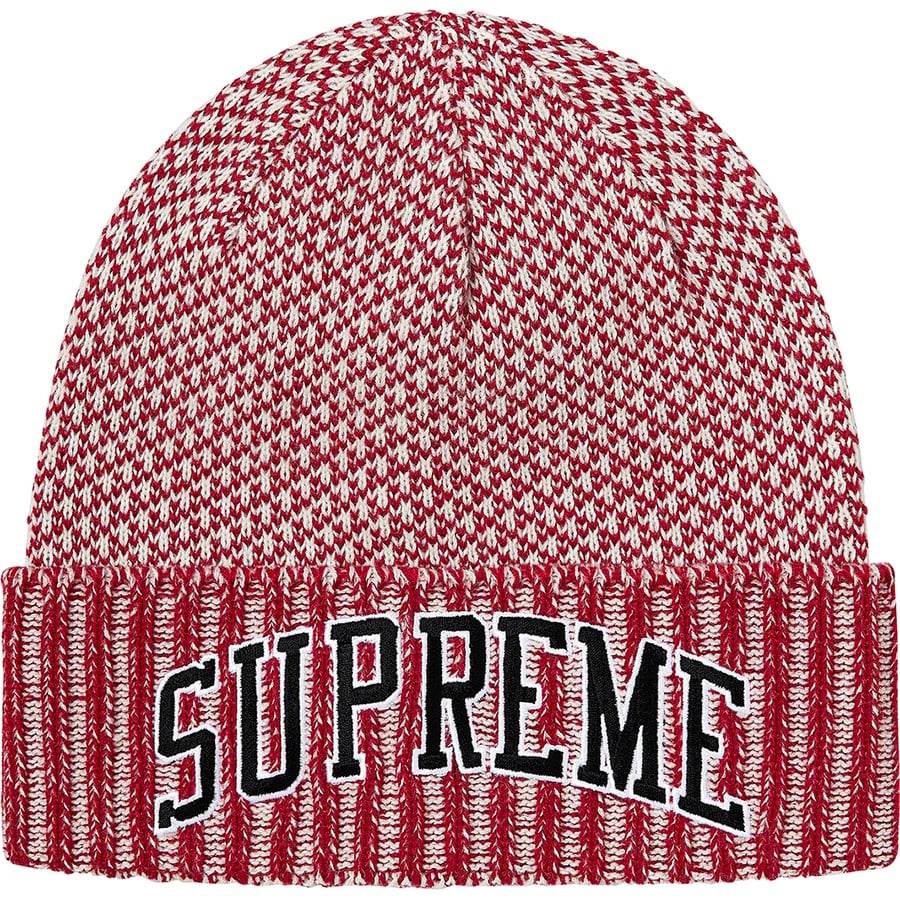 Details on Fair Isle Beanie Red from fall winter
                                                    2020 (Price is $36)