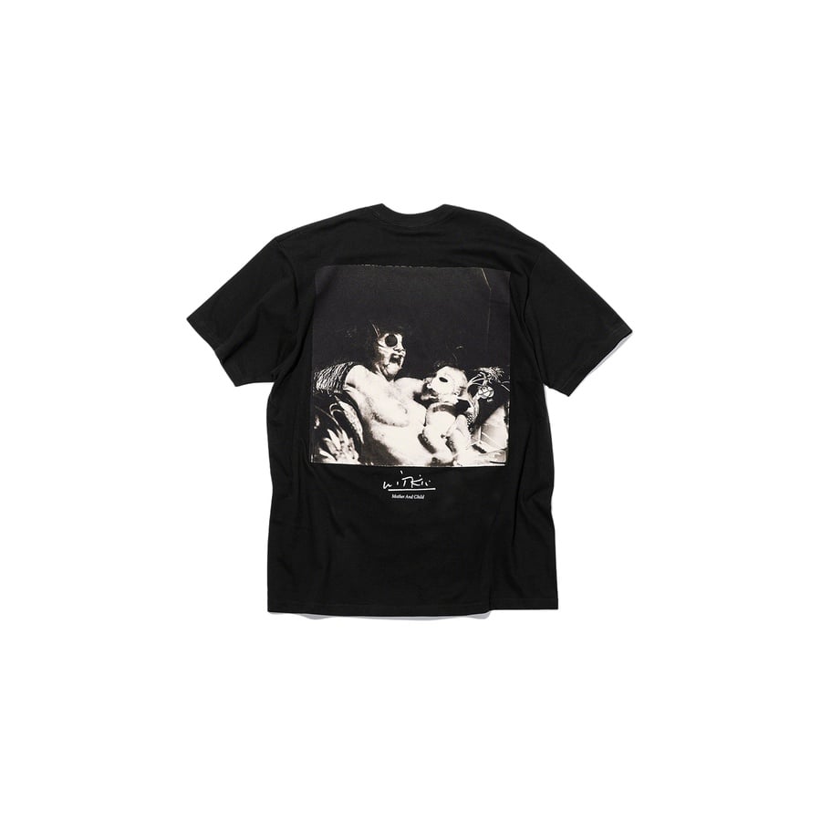 Details on Joel-Peter Witkin Supreme Mother and Child Tee  from fall winter
                                                    2020 (Price is $48)