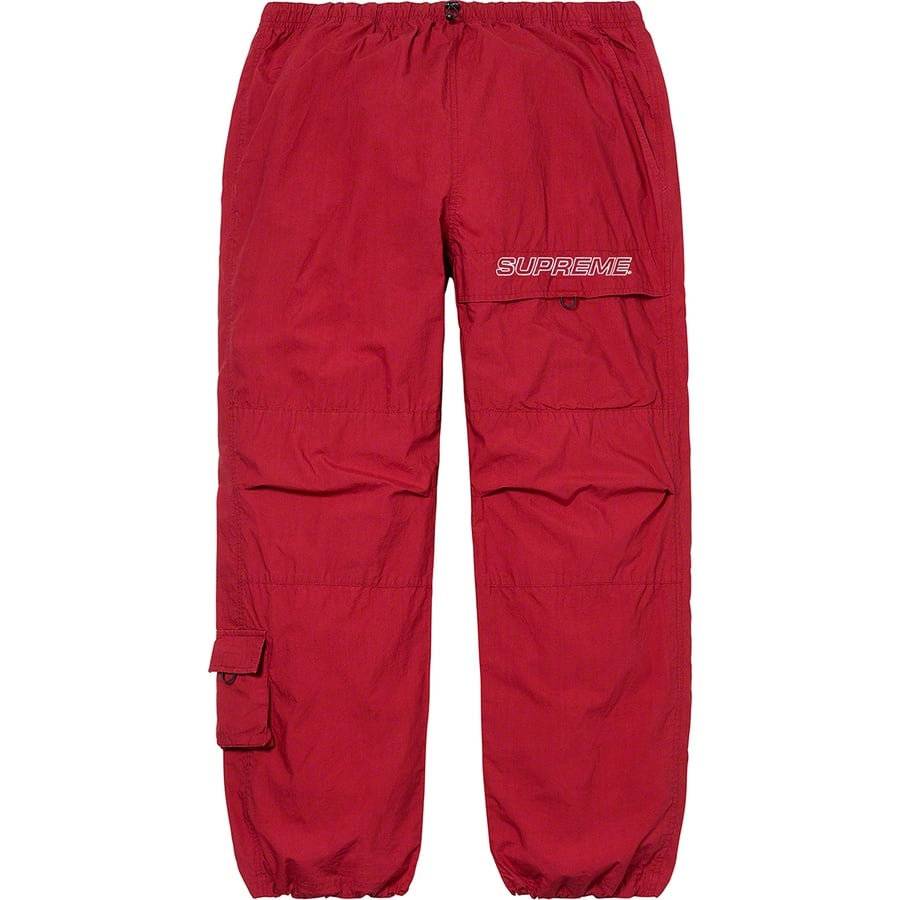 Details on Cotton Cinch Pant Dark Red from fall winter
                                                    2020 (Price is $128)