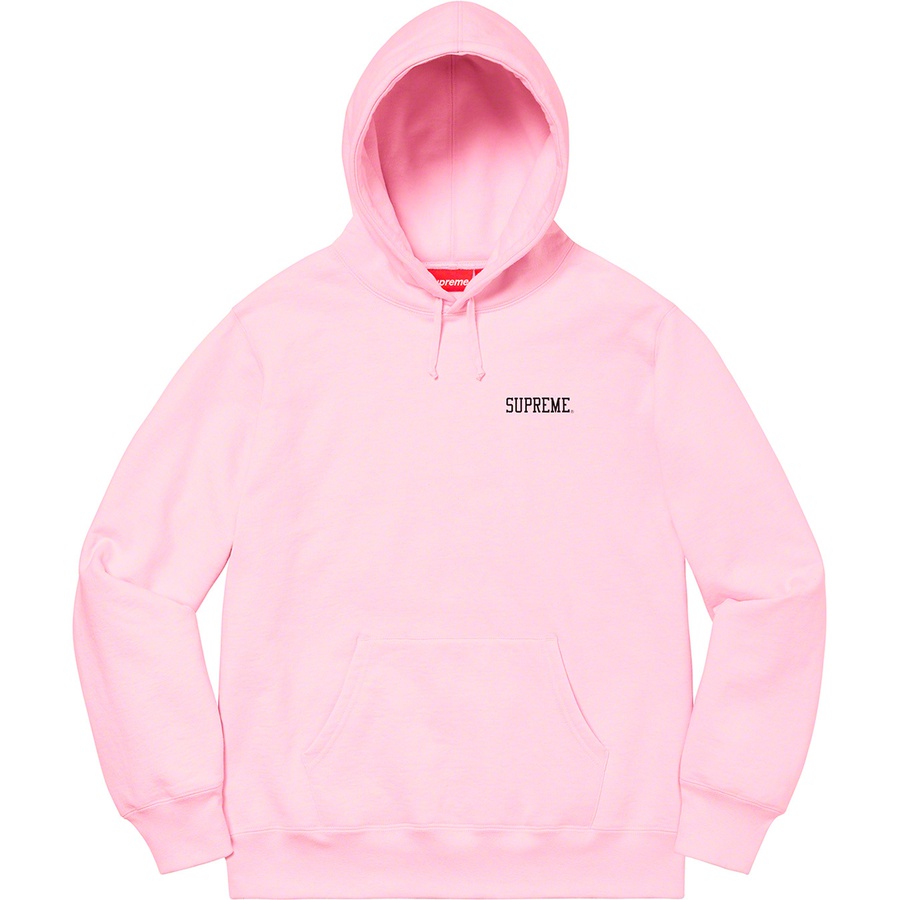 Details on Joel-Peter Witkin Supreme Sanitarium Hooded Sweatshirt Light Pink from fall winter
                                                    2020 (Price is $168)