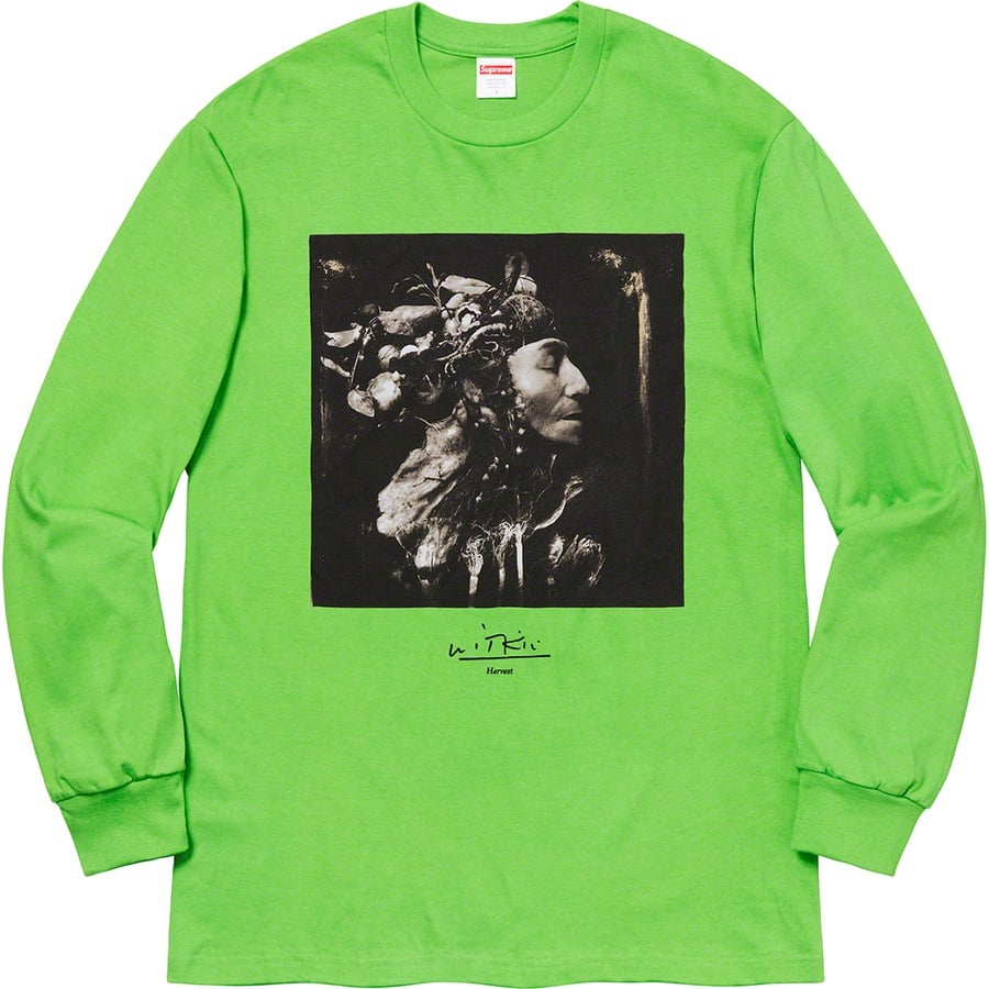 Details on Joel-Peter Witkin Supreme Harvest L S Tee Green from fall winter
                                                    2020 (Price is $58)